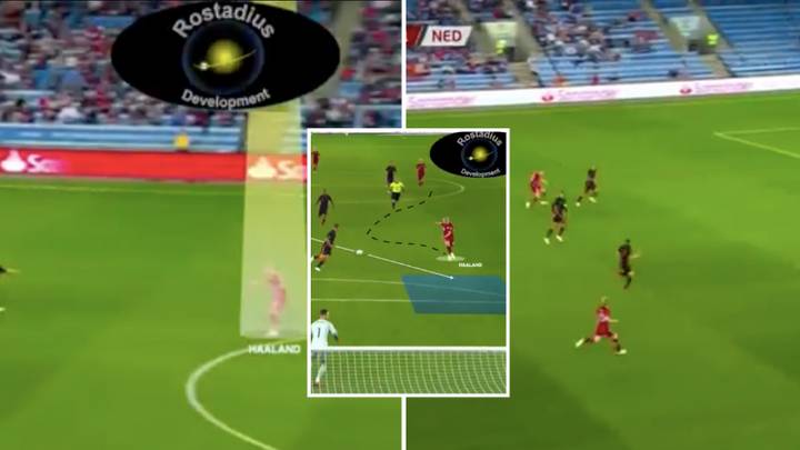 Video Shows Erling Haaland's Genius Movement Vs Netherlands, He Really Is The Complete Striker
