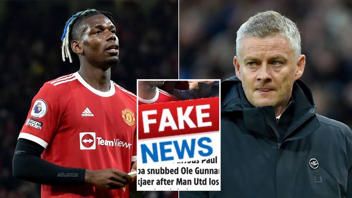 Paul Pogba Angrily Responds To Claims He Snubbed Ole Gunnar Solskjaer After Liverpool Loss