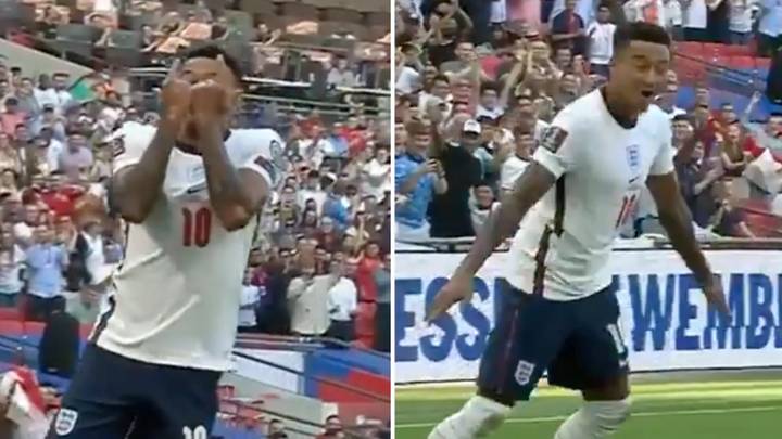 Jesse Lingard Did Cristiano Ronaldo's Celebration After Scoring For England