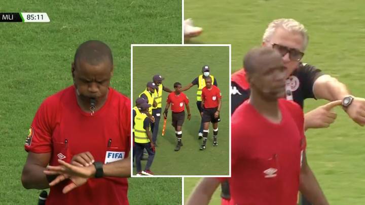 AFCON Official Explains Why Referee From Tunisia Vs Mali Game Blew Early For Full-Time TWICE