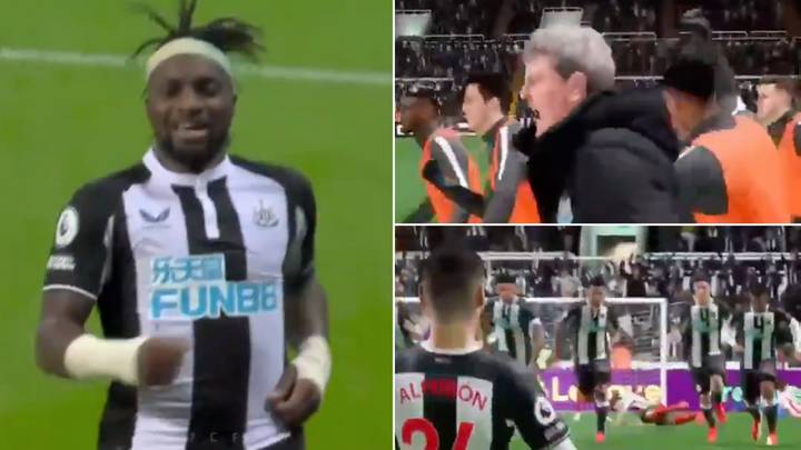 Newcastle Star Allan Saint-Maximin Trolls Steve Bruce After Seeing FIFA 22 Video Of Him Showing Off '99 Pace'
