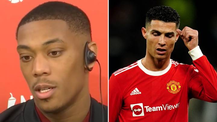 "I Was In The Dressing Room..." - Anthony Martial Addresses Cristiano Ronaldo Claims At Manchester United