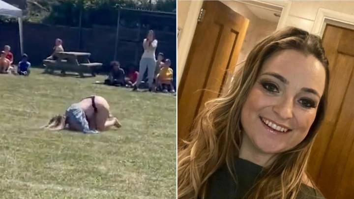 Mum Who Fell Over At Daughters' Sports Day And Mooned Entire Crowd Speaks Out