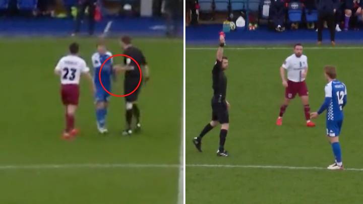 Player Hit With Three-Game Violent Conduct Ban For 'Slapping' Referee's Hand