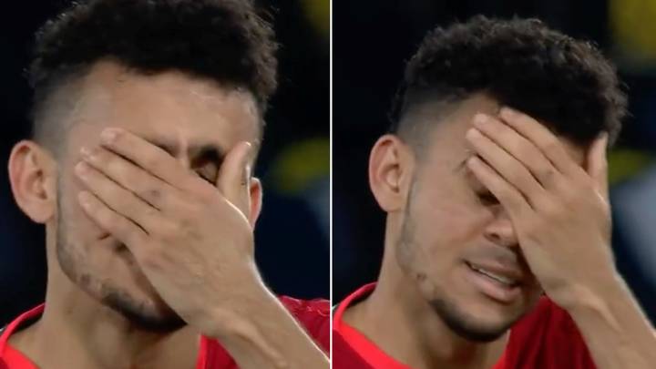 Luis Diaz Breaks Down In Tears After He Reaches His First Champions League Final