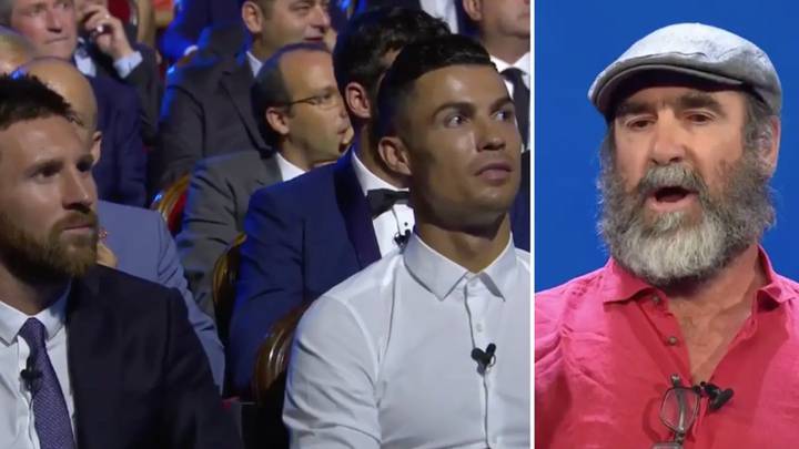 It's Three Years Since Eric Cantona Left Cristiano Ronaldo And Lionel Messi Shocked With Acceptance Speech