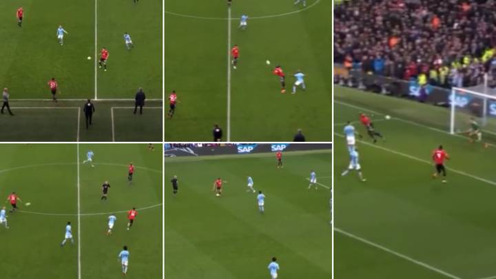 Video of Jose Mourinho's Man United 'out-pepping' Pep's Man City goes viral