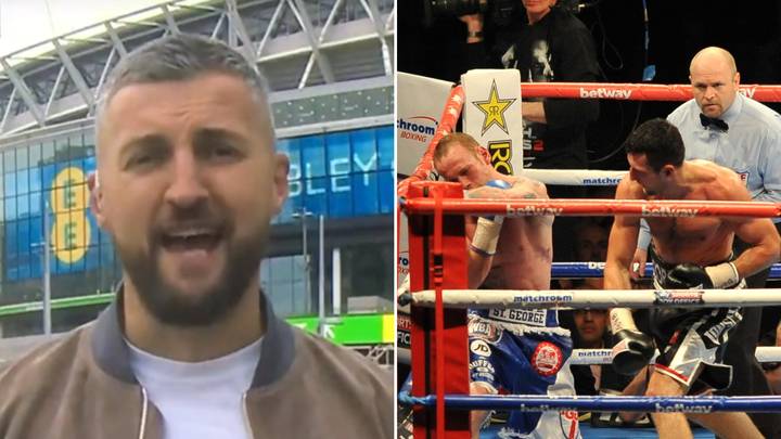 Carl Froch Took Less Than 30 Seconds To Remind Boxing Fans He Sold 80,000 Tickets At Wembley Stadium