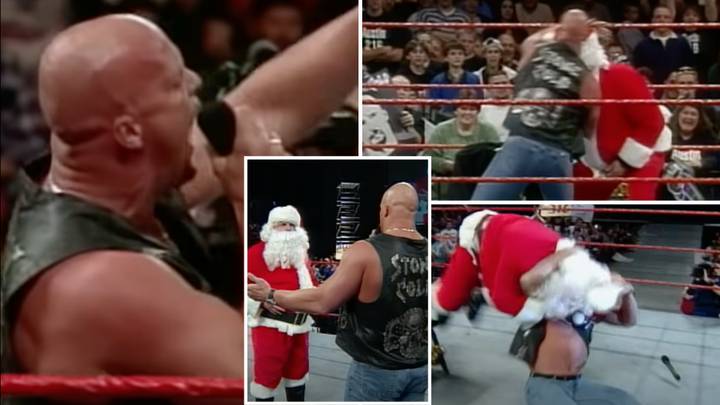 'Just Stone Cold Things' - Never Forget Stone Cold Steve Austin Hit The Stunner On Santa Claus