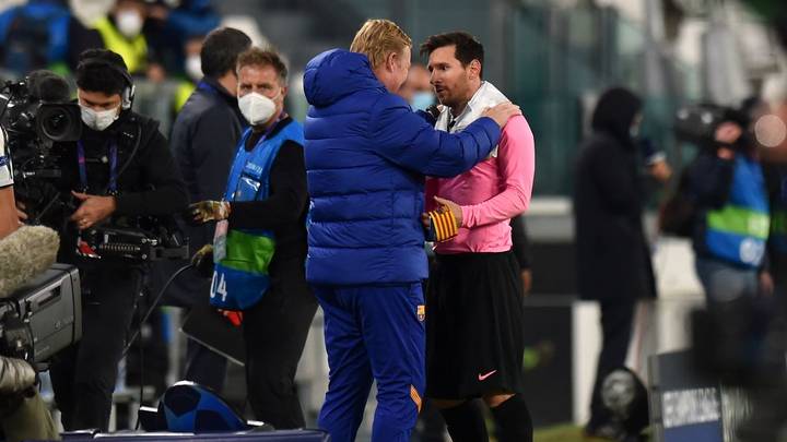 Ronald Koeman Reveals Barcelona Training Incident Left Lionel Messi 'Seriously Angry' For A Week