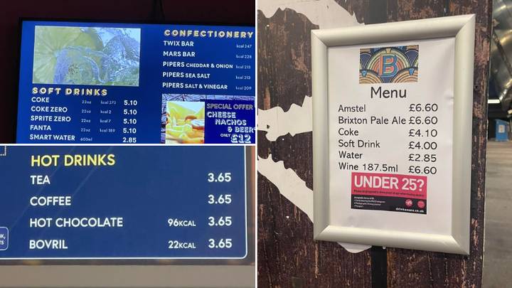 The price of food and drink at West Ham's stadium causes outrage, it's £3.65 for a cup of tea