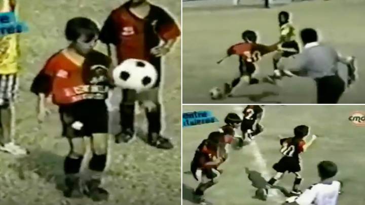 Footage Of Lionel Messi Playing As A Child Proves He Was Always Destined For Greatness