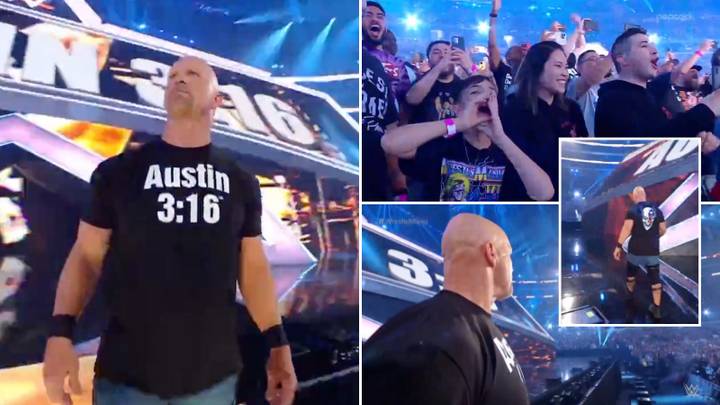 The Pop When Stone Cold Steve Austin's Glass Shattered At Wrestlemania 38 Was Off The Charts