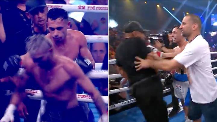 Rival Trainers Square Off After Boxer Refuses To Shake Hands With Winner