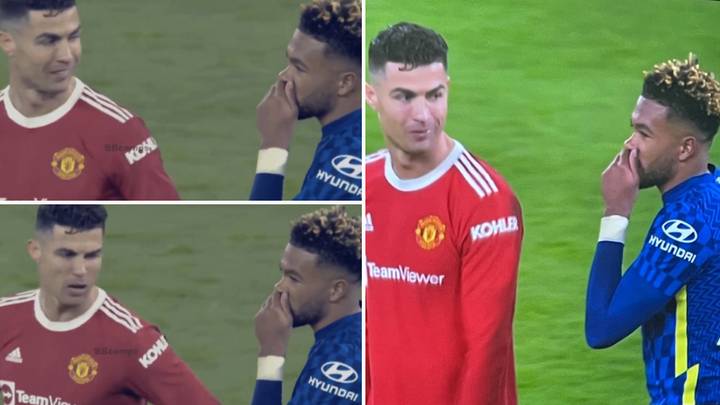Reece James Appeared To Ask For 'Idol' Cristiano Ronaldo's Shirt In 76th Minute During Manchester United Vs Chelsea
