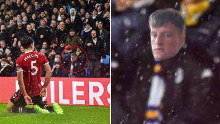 The Mystery Behind Fan Photoshopped Into Harry Maguire's Twitter Post Has Been Solved