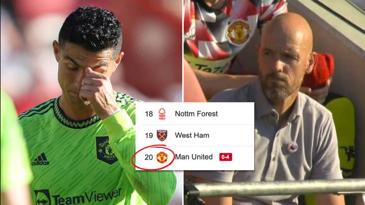 Manchester United are BOTTOM of the Premier League after losing 4-0 to Brentford