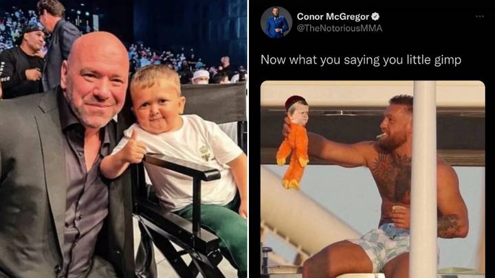 Hasbulla begs UFC to let him fight Conor McGregor after Irishman posts brutal meme