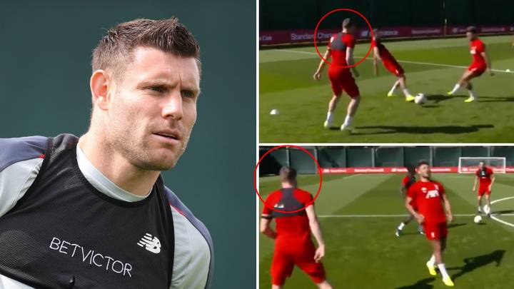 Footage Of James Milner Making Sure Standard Is Maintained In Liverpool Training Proves How Crucial He Is At Club