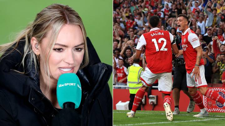 Arsenal's 'over celebration' against Fulham defended by Laura Woods