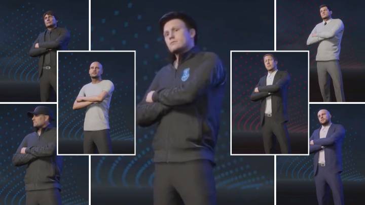 Every Premier League manager's FIFA 23 face scans has been leaked, some are shocking