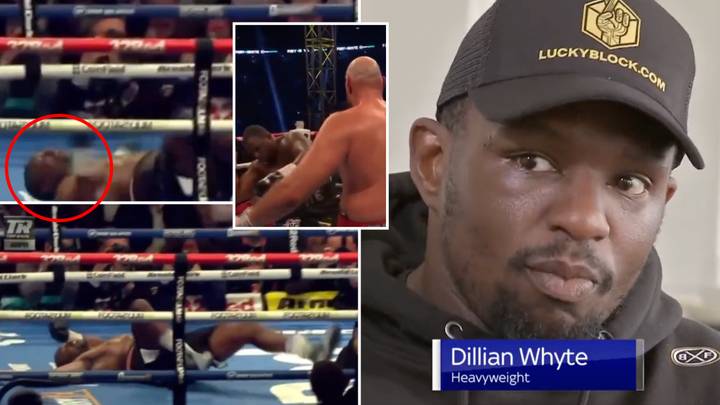 Damning Footage Proves Dillian Whyte's Head Didn't Bounce Off The Canvas AT ALL After 'Illegal' Push
