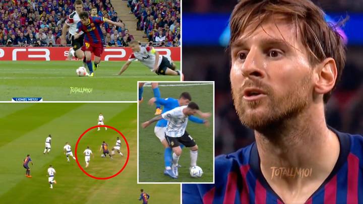 Insane 'Lionel Messi Is Magical At Wembley' Compilation Proves He's In A League Of His Own