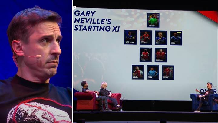 Gary Neville Has Chosen His Greatest Premier League XI WITHOUT Manchester United Players