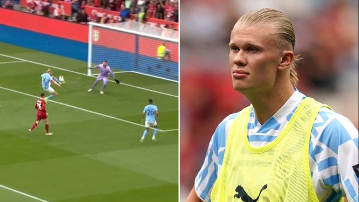 Erling Haaland Has Touched The Ball Just Eight Times During Man City vs Liverpool, Fans Not Impressed