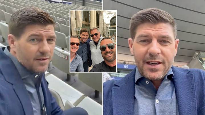 Fans Are Split On Steven Gerrard Supporting Liverpool At The Champions League Final And 'Disrespecting' Aston Villa