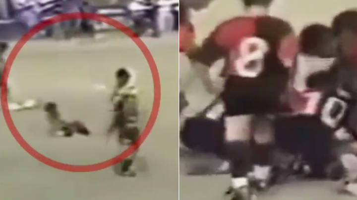 Footage Of Nine-Year-Old Lionel Messi Consoling An Opponent Has Emerged