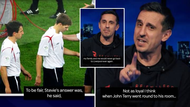 Gary Neville Tells Story About The Time He Tried To Convince Steven Gerrard To Sign For Manchester United