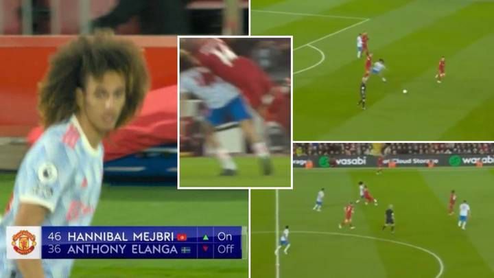 Man United Fans Reckon Hannibal Mejbri Showed 'Senior Players' How To Play Against Liverpool, Cameo Proves It