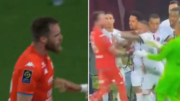 PSG's Late Winner Angered Metz Goalkeeper Before Neymar Pushed Him Over