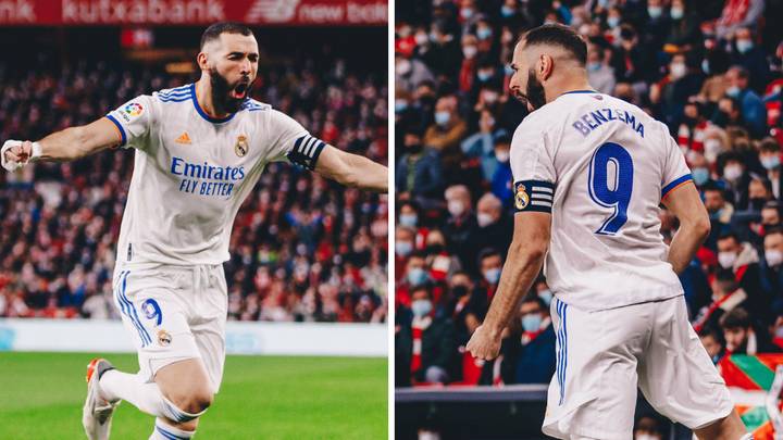 Karim Benzema Scores Goal Of The Season Contender, Athletic Bilbao Fans Give Him Standing Ovation