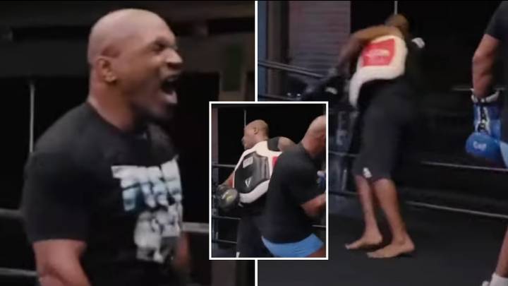 Mike Tyson Nearly Knocks Out Trainer In New 'Never-Seen-Before' Training Footage