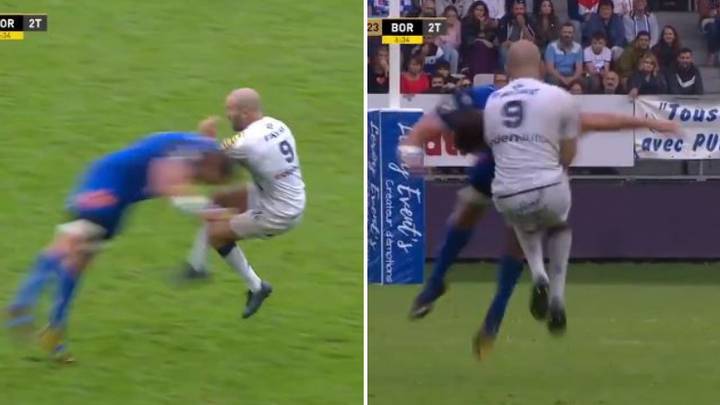 Horror Tackle Leads To Easiest Red Card Decision In Rugby Union
