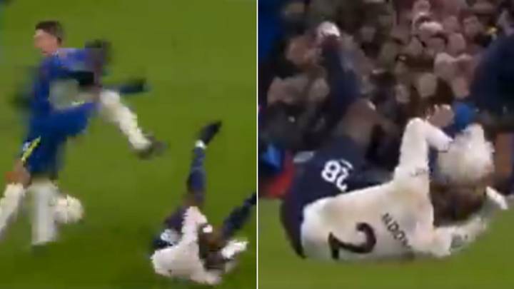 Antonio Rudiger Channeled His Inner Ashley Williams By Booting The Ball At Tanguy Ndombele