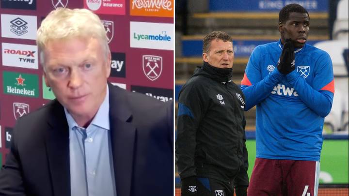 David Moyes Gives Official Reason For Kurt Zouma Pulling Out Of West Ham's Starting XI