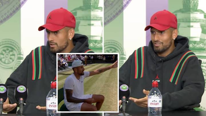Nick Kyrgios Left Fuming At Reporter Who Attempted To 'Defend' A 'Drunk' Fan