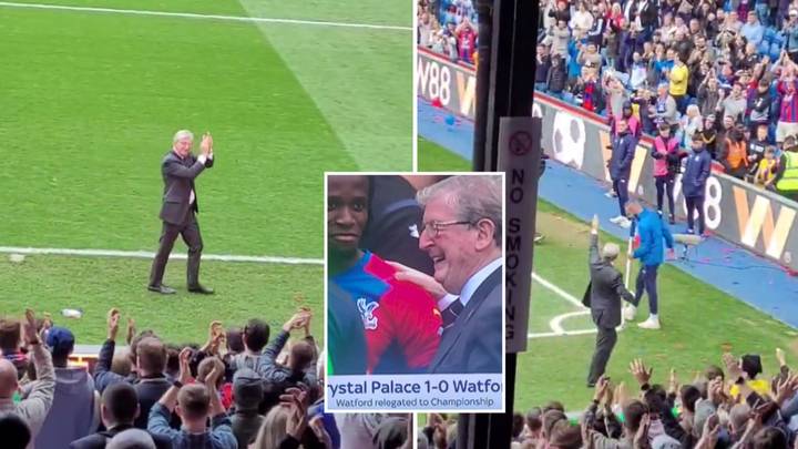 Watford Fans Annoyed After Roy Hodgson Applauds Crystal Palace Fans