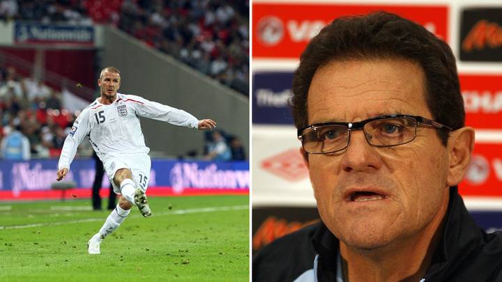 Moment With David Beckham Left England Players Thinking Fabio Capello Was A 'D***head'
