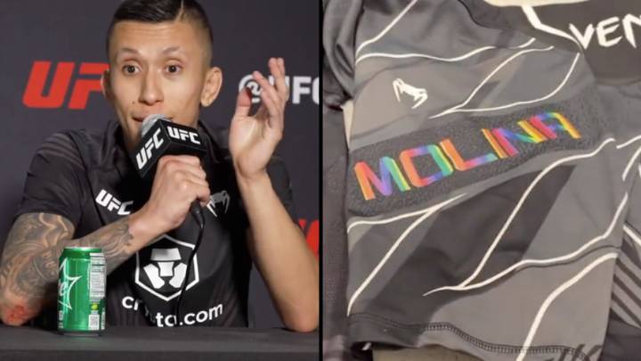 UFC Star Jeff Molina Responds After Being Criticised For Wearing Rainbow Pride Month Shorts