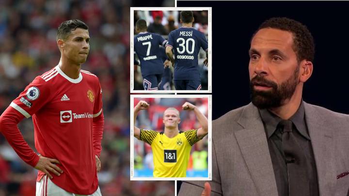 Cristiano Ronaldo Sent Rio Ferdinand A Message After Tv Debate About Erling Haaland And Kylian Mbappe