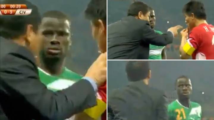 When Emmanuel Eboue pretended to understand North Korea's tactics during World Cup game