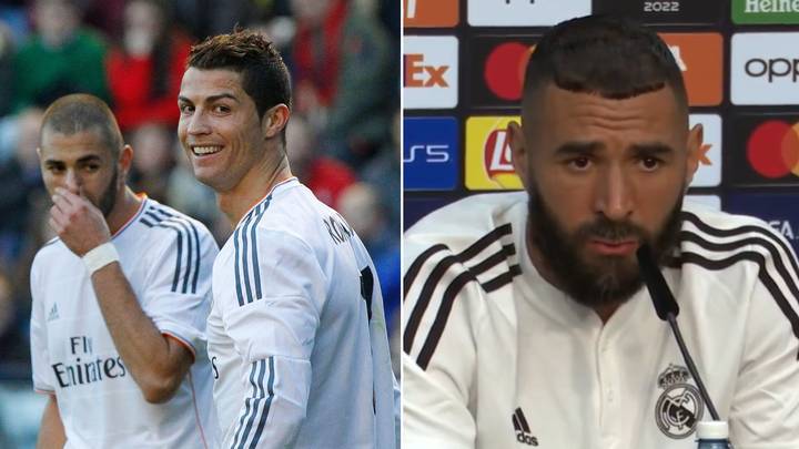 Karim Benzema keeps it real when asked about Cristiano Ronaldo's Real Madrid departure in 2018