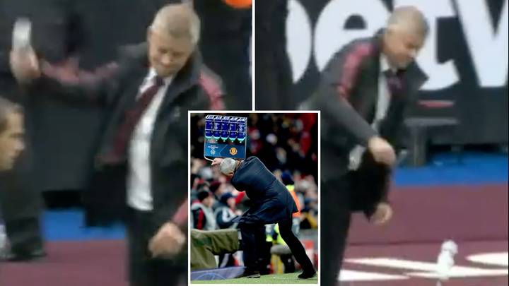 Ole Gunnar Solskjaer Showed Shades Of Jose Mourinho With Furious Touchline Reaction After West Ham's Injury-Time Penalty