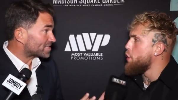 Eddie Hearn Absolutely Dismantled Jake Paul About Becoming A World Champion Right In FRONT Of Him