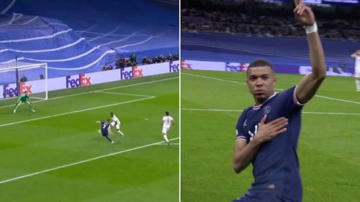 Kylian Mbappe Shows His Class With Superb Finish To Put PSG Ahead Against Real Madrid