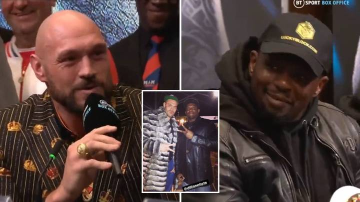 Dillian Whyte's Priceless Reaction To Tyson Fury Claiming They 'Ate, Drank And Slept' Together During Friendship